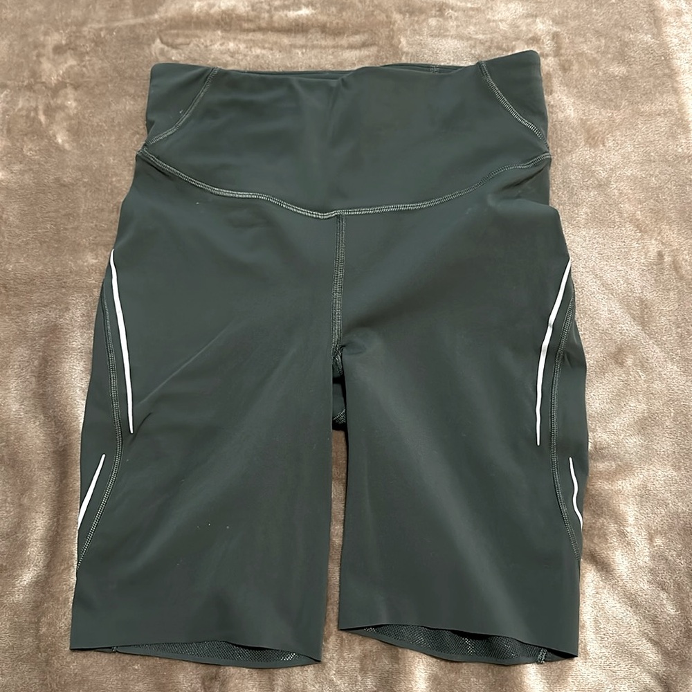 lululemon athletica Dark Green Athletic Shorts